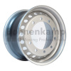 6.75X17.5 6/161/205  ET0 A2 SILVER Boka Wheel Bolt hub centering  with valve 30960012